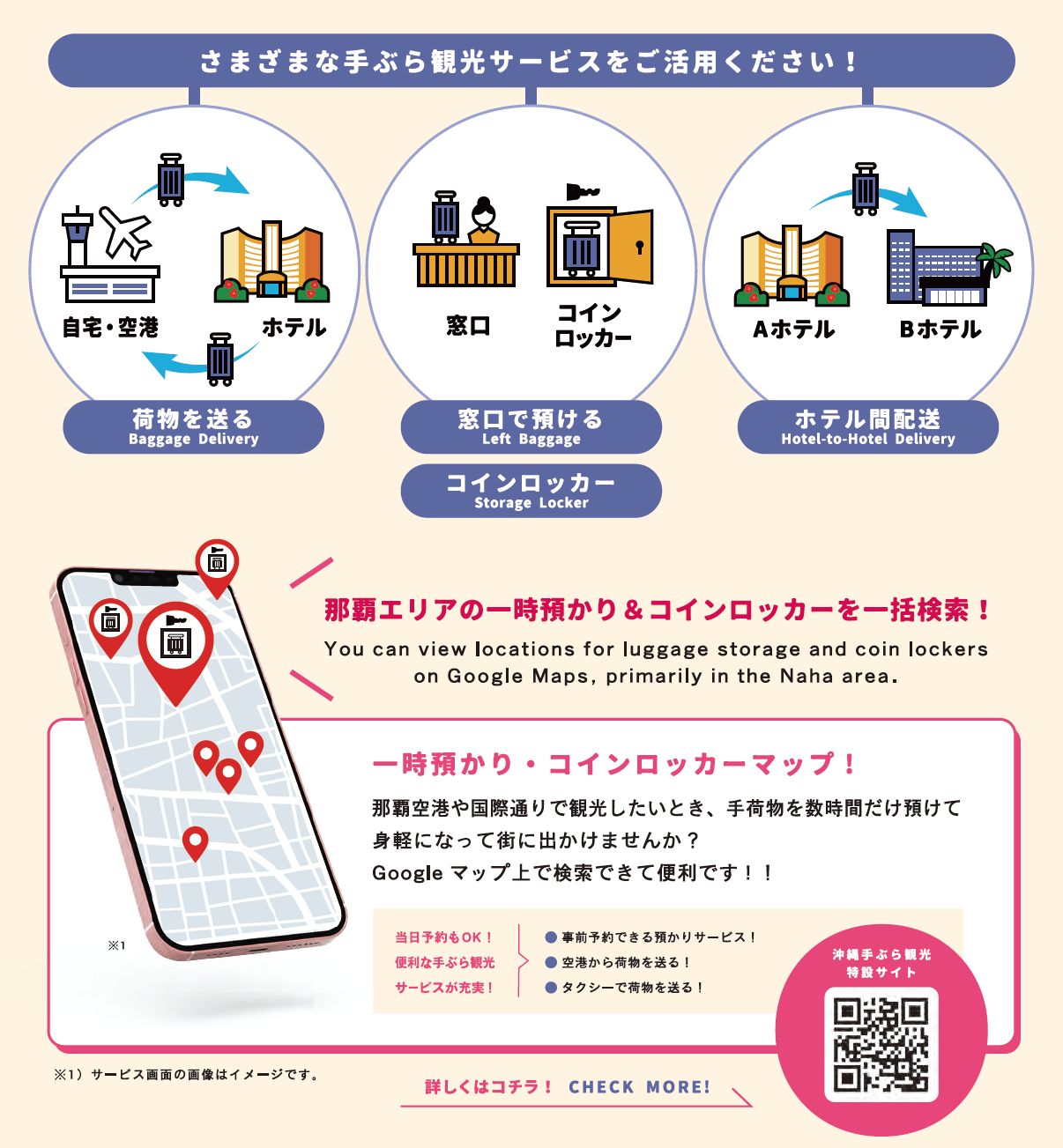 沖縄手ぶら観光イメージ